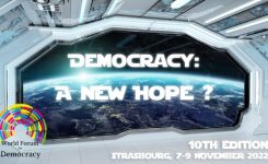 Forum Mondiale per la Democrazia 2022: bando per iniziative