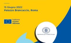 A Roma gli Stati Generali della Conferenza sul futuro dell’Europa