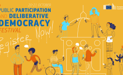 Oggi il Festival della Partecipazione e della Democrazia Deliberativa