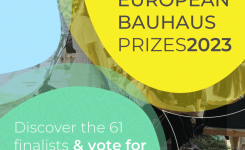 Nuovi premi europei Bauhaus: annunciati 61 finalisti