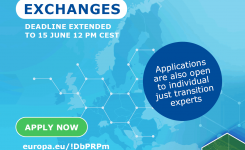 Just Transition Platform prolunga scadenza bando JTPeers Exchange